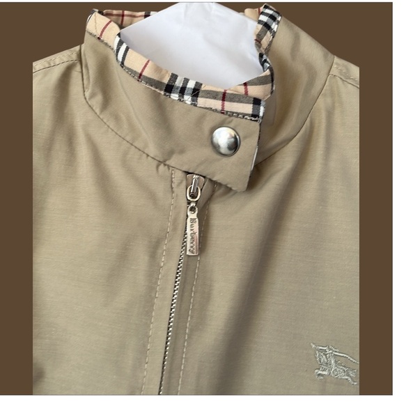 Burberry Lightweight Khaki Jacket Safari Style - Picture 5 of 13